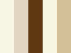 the color palette is brown and white