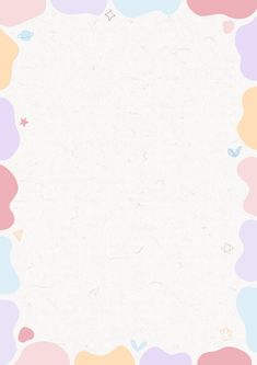 an abstract background with pastel colors and shapes