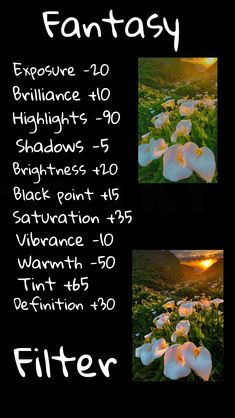 Iphone Editing Settings, Best Iphone Filter Settings, How To Edit A Photo To Look Aesthetic, Summer Photo Filter Iphone, Instagram Picture Filters, I Phone Picture Editing Hack, Aesthetic Picture Edits Iphone, Edit Sunset Photos Iphone, Fantasy Photo Editing