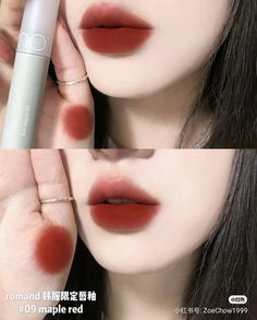 Korean Lipstick, Makeup Pigments, Makeup Accesories, Ulzzang Makeup, Lip Makeup Tutorial, Eyelashes Mascara, Lips Shades, Fancy Makeup, Makeup To Buy