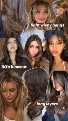 Layered Hair Blowout, Hair Blowout, Haircuts For Long Hair With Layers, Haircuts For Medium Length Hair, Hair Curling Tips, Beautiful Haircuts