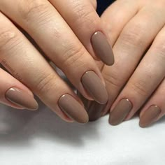 Natural Looking Acrylic Nails, Ongles Beiges, Acrylic Nails Natural, Natural Acrylic Nails, Manicured Nails, Maroon Nails, Swarovski Nails, Neutral Nails