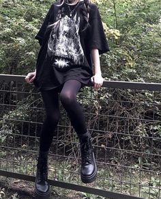 Looks Black, Alt Fashion, Alternative Outfits, Outfit Shoplook