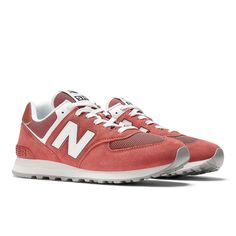 PRICES MAY VARY. Suede/mesh upper ENCAP midsole Rubber outsole New Balance Classics, Red Sneakers, New Balance Women, Us Man, Fashion Sneakers, Sneakers Fashion, New Balance, Red White, Red And White