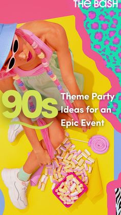 Mtv 90s Outfit, 90s Sleepover Party, 90s Summer Party, 1994 Party Theme, 90s Pool Party Outfit, 90s Theme Pool Party Outfit, 90s Cartoon Party, 90s Beach Party, 90s Attire For Party Women