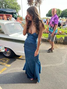 Details： Product :gh2976 Fabric：satin Color：as picture,Custom color Back Details:zipper Sleeveless Prom Dress, V Neck Prom Dresses, Marine Uniform, Blue Dress Formal, Dresses Formal Elegant, Prom Dresses Sleeveless, Prom Dress Inspiration, Cute Prom Dresses, Pretty Prom Dresses