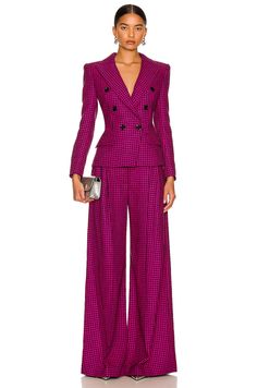 Bold Suit Women, Eccentric Formal Wear, Winter Formal Suits For Women, Womens Fitted Suit, Womens Pantsuit, Ordinary Retinol, Formal Suits For Women, The Ordinary Retinol, Blazer Outfits For Women