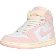 Jordan Brand Is Giving This Jordan 1 Release To The Ladies, With The Women’s-Exclusive Air Jordan 1 Retro High Og Washed Pink. Pink Jordan 1s, Nike Jordan Women, Nike Shoes For Girls, Nike Jordans Women, Grey Tennis Shoes, All White Sneakers, Pink Jordans, Huaraches Shoes, Nike Shoes Girls