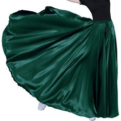 PRICES MAY VARY. 360 degree dance for twirling.Super Elastic Waistband. Size Detail: Waistline: approx 25.6 inch (65cm) to 43.3 inch (110cm) Skirt's length: approx 37.8 inch (96cm).It can be maxi, tea, ankle skirt Varies by your height Content:100% polyester, light but have the great stage effect. It is appropriate for Dance, Practise, Halloween Cosplay, Party and special events, beach daily wear and Great for all kind of performance, modern dance, belly dance ballroom dance. Package: 1 piece of Maxi Tea, Ankle Skirt, Shiny Skirts, Dance Ballroom, Pretty Skirts, Dance Clothes, Weekend Party, Party Dinner, Dance Skirt