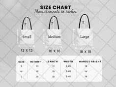 Find other items you might like in MOCKUPS section : https://www.etsy.com/shop/PixelTransmit?section_id=42619295 This is a size chart guide and size comparison mockup for printify product :AOP tote bag .Polyester AOP totebag with black cotton handle What you will receive -- 1 (one) high-resolution JPG file. 2700X2500 px Let's help the buyers to make informed decision by providing a visual guide and product features.Simply download and add to your Etsy listing photo. HOW TO DOWNLOAD 1. Add this item to your cart 2. Proceed to checkout to complete the payment 3. Once payment is confirmed, you will immediately receive an email from Etsy. 4.Download the files from the email or go to www.etsy.com/your/purchases ----------------------------------------------- ⚠️ Please note: 1. This listing is f Tote Bag Size Chart, Bag Size Chart, Etsy Listing Photos, Bag Size Guide, Tote Bag Mockup, Guide Template, Tote Bag Size, Bag Mockup, Size Comparison