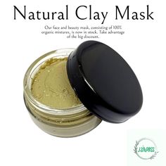 ✨ Handmade Organic Face Mask - A Brand New Touch to the Natural Beauty Routine ✨ 🌿 Powerful Formula From Nature: Enriched with all-natural ingredients such as rose hydrolate, blue clay, coffee bean oil and lavender essential oil, this face mask combines all the care your skin needs Decently. Get a healthy glow with an organic face mask! 🌺 💧 Deep Cleansing and Moisture: While cleansing your pores with the purifying effect of blue clay, coffee bean oil moisturizes and revitalizes your skin. It allows you to achieve a smooth appearance by equalizing the tone of your skin with rose hydrolate. Moisturizing and Decontaminating properties together! 🌼 🎨 Handmade, Chemical-Free and Environmentally Friendly: This face mask is handmade and made entirely with organic materials. A beauty product s Lavender Skin Care, Face Mask Natural, Natural Face Masks, Lavender Skin, Organic Face Mask, Natural Beauty Routine, Natural Face Mask, Blue Clay, Beauty Mask