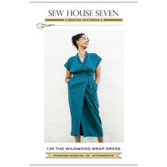 the sewing pattern for this dress is easy to sew