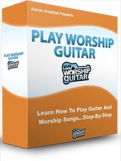 the dvd cover for play worship guitar