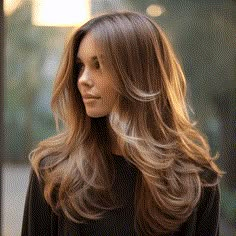 87 Layered Haircuts and Hairstyles for Long Hair Long Hair Style, Gorgeous Hair Color, Long Layered Haircuts, Long Hairstyle, Hair Color And Cut, Long Layered Hair