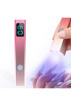 Handheld UV Light for Gel Nails, Rechargeable Portable Cordless Mini Nail Dryer, LED Nail Lamp Uv Nail Lamp, Nail Dryer, Uv Nails, Deep Tissue Massage, Uv Lamp, Nail Art Tools