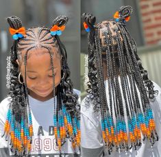 Two Braids Prom Hairstyle, Hairstyles For 3rd Graders Black, Cute Middle School Hairstyles Black, Cute Easy Hairstyles With Weave Braids, Back To School Hairstyles Braids 3rd Grade, Hairstyles For Third Graders, Back 2 School Hairstyles Black Braids, Kids Hairstyles Back To School, Kid Box Braid Styles