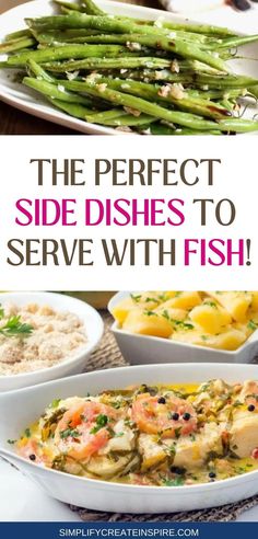 the perfect side dishes to serve with fish