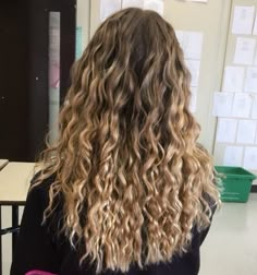 Lob Balayage, Light Brunette Hair, Longer Hair Growth, Curly Blonde Hair, Light Brunette, Curly Hair Style