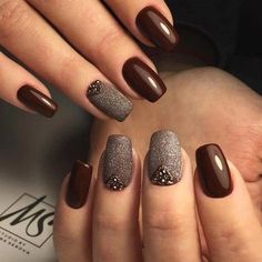 Manicure Fall, Barbecue Ideas, Trendy Manicure, Fall Manicure, Manicure Ideas, Colors Purple, Nails Manicure