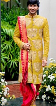 Pellikoduku Function Outfit, Dhoti Function For Boys, Dhoti Function