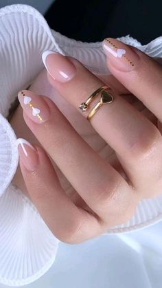 Simple Gel Nails, Almond Acrylic Nails, Summer Acrylic Nails, Uñas Acrilicas, Short Acrylic Nails, Chrome Nails