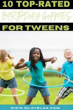 Top rated birthday games for tweens Family Reunion Games, Games Ideas, 10th Birthday Parties, Group Games, Birthday Party Games, Birthday Games, Drinking Games, Outdoor Games