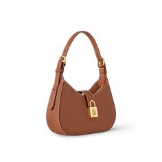 LOUIS VUITTON® - Low Key Shoulder Bag - Cognac Old Money Bags For Women, Classic Bags Timeless, Old Money Bags, Louis Vuitton Small Bag, Cognac Handbag, Tas Louis Vuitton, Louis Vuitton Purses, Louis Vuitton Taschen, Tas Lv