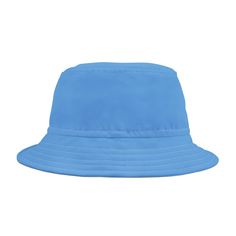 First, it protected fishermen from rain in the 1900s. Now, the personalized bucket hat is making its way to the very top of fashion picks for all ages. Choose the seam lines, add your zaniest designs and patterns on the bucket hat and make a modern wardrobe staple come to life. .: Material: 100% polyester .: Available in 2 sizes .: Two stitching color options to pick from .: Sewn-in label .: Made in USA Light Blue Bucket Hat, Bait Bucket, Blue Bucket Hat, Vibe Check, Modern Wardrobe, Lgbtq Pride, Cute Hats, Large White, Sew-in Labels