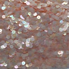 Round sequins with a center hole. 1000 sequins per pack. Sequins measure 6mm. Made in USA. Semi frost rainbow materials are matte on one side and shiny on the other. They have an iridescent rainbow effect over the main color. Size: 6 mm.  Color: Pink. Love Coupons, Coupon Book, Color Grouping, Sequins Embroidery, Pink Sequin, Sequin Fabric, Embroidery Inspiration, Sewing Stores, Pale Pink