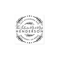 the southern and miss henderson logo is shown in black on a white background