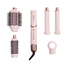 Blush Super Styler Pro Foxybae Blowout Brush, Blowout Hair Tools, Blowout Tools, Blowout Hair Products, Lange Hair Tools, Best Hair Tools, Blowout Look, Auto Wrap, Hair Dryer Set