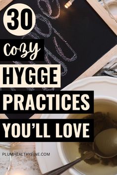 Here are 30 hygge practices that will make your space and your heart cozy and happy all around | hygge rituals | how to practice hygge | hygge activities | things to do for hygge | hygge habits | hygge tips | cozy living tips | ways to practice hygge | hygge lifestyle Autumn Hygge Aesthetic, Hygge Witch, Hygge Dining Room, Hygge Lamps, Hygge Bathroom, Hygge Activities, Hygge Interior Design, Hygge Tips