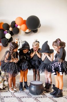 Witch Please! • Beijos Events Tomato Cage Ghost, Halloween Themed Birthday Party, Toddler Girl Halloween, Witch Party, Ghost Diy, Witch Please, Tutu Dresses, Home Aesthetic, Halloween Photoshoot