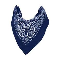 Bandana Blue 19in Western Bandana, Cowboy Bandana, Western Costumes, Tshirt Headband, Cowgirl Costume, Cowboy Party, Sweatshirts Pattern, Cowboy Western, Cowboy And Cowgirl