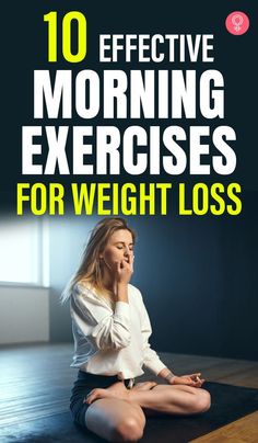 10 Effective Morning Exercises for Weight Loss: Here is given 10 best cardio exercises to do in the morning, which in turn will help you to lose weight for a healthy and fit body. #weightloss #health #fitness Morning Exercises, Ootd Instagram, Best Cardio Workout, Best Cardio, Lose 50 Pounds, Morning Workout, Losing Weight, Lose Belly, Healthy Weight