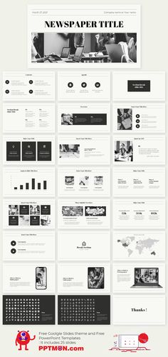 an image of a website page with different layouts and colors, including black and white