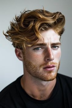 Men Wavy Hairstyles, Number 8 Haircut, Sharp Hairstyles, Sleek Haircut, Buzz Cut Lengths, Long Buzz Cut, Sleek Haircuts, Short Sides Long Top, Side Haircut