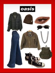 Grungy Outfit, Aesthetic Outfits 90s, Rock Star Outfit, Oasis Clothing, Queen Outfits