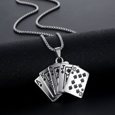 Material: Titanium Steel Color: A-247,A-225 Style: Fashion OL Y2k Accessories, Estilo Hip Hop, Men's Necklace, Hip Hop Fashion, Stainless Steel Necklace, Box Chain, Collar Necklace, Shape Patterns, Men Necklace