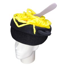 This Ramen Hat will definitely make you stand out at your next Party, Hora Loca, Wedding, Corporate Event, Birthday, Quinceanera, or Halloween Party! It can be used as a wedding hats, top hats, photo booth props, or a party favor. Fun Party Costume Cap, Fun Halloween Party Hat Supplies, Fun Halloween Party Hat, Themed Party Mini Cap Hat, Halloween Party Costume Cap, Themed Party Mini Cap, Themed Mini Party Hats, Novelty Mini Cap Hats For Party, Fun Mini Cap Hats For Party