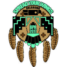 the logo for spread your wings on okanona, bpa 2017 is shown