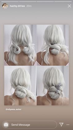 Sanggul Modern, Wedding Hairstyles Tutorial, Formal Hair, Hairstyle Tutorials, Natural Eyeshadow, Simple Wedding Hairstyles, Fishtail Braid, Hair Dos