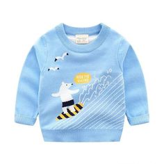 Boy's Clothing Style 5 / 2T Autumn Winter Knitted Jumper Sweaters Toddler Boy Sweater, Cool Baby Clothes, Baby Boy Knitting, Long Sleeve Jumper, Cartoon Outfits, Comfy Sweatshirt, Boys Sweaters, Knitting Girls