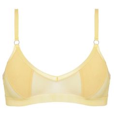 Mata is our yellow soft bra made from silky-soft mesh. To move naturally with your body Mata has soft, adjustable satin straps that run down each side of the cup joined by a metal ring. On top of that Mata has a soft micrefiber finish to cover sensitive areas. Soft Bras, Lingerie Outfit Night, Wireless Bras, Yellow Soft, Comfy Bra, High Waisted Briefs, Mesh Bra, Cotton Bras, Soft Bra