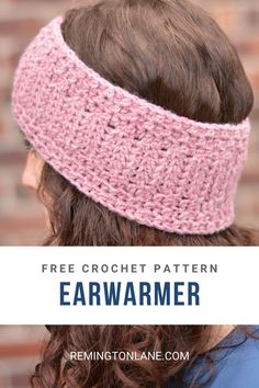 the free crochet headband pattern for ear warmer