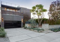 a modern house in the suburbs of los angeles