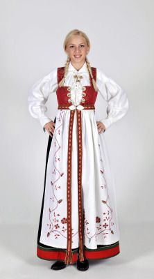 Nordic Costume, Mrs Santa Claus Costume, Mrs Claus Dress, Scandinavian Outfit, Cultural Clothing