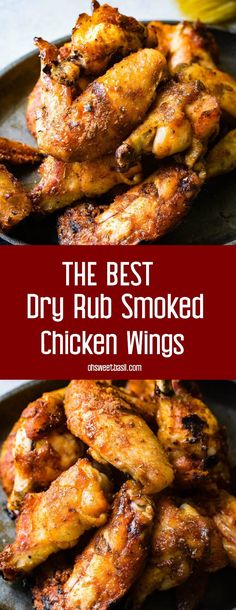 the best dry rub smoked chicken wings