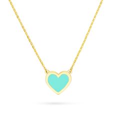 A sweet treat for your love of any age, this turquoise enamel heart necklace is always the right choice. 14K gold Turquoise enamel fills the flat heart pendant 16.0-inch cable chain with 2.0-inch extender; lobster claw clasp Xmas List, Cute Dress Outfits, For Your Love, Sweet Treat, Kendra Scott, Cute Jewelry, Christmas List, Cable Chain, Lobster Claw