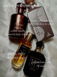 Perfumes That Smell Like Coffee, Vanilla Coffee Perfume, Coffee Scented Perfume, Brown Sugar Perfume, Warm Perfume Scents, How To Smell Like Coffee, Smell Like Coffee, Fragrance Aesthetic, Coffee Fragrance